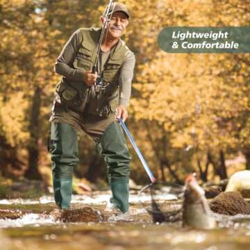 D DRYCODE Waterproof Hip Waders for Outdoor Enthusiasts