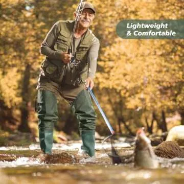 D DRYCODE Waterproof Hip Waders for Outdoor Enthusiasts