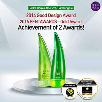 Holika Holika Aloe 92% Shower Gel, 8.5 Ounce