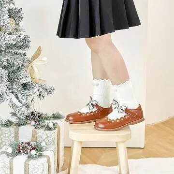 Felix & Flora Mary Jane Shoes for Little Girls 2-7