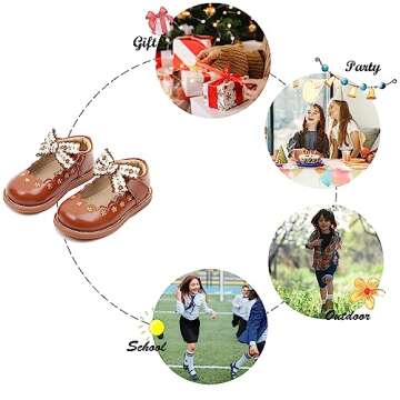 Felix & Flora Mary Jane Shoes for Little Girls 2-7