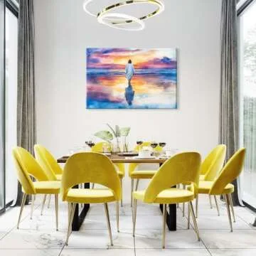 Jesus Walking on Water Wall Art | Inspirational Christian Decor