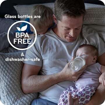 NUK Simply Natural Glass Bottles