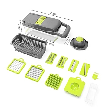AHCZDDK Vegetable Chopper for Quick and Easy Meal Prep