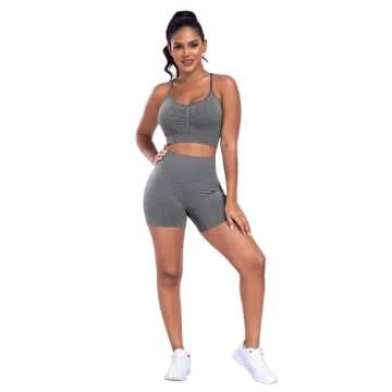 ATHVOTAR Seamless Scrunch Butt Lifting Shorts for Women