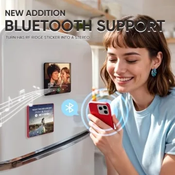 Customized Music Fridge Magnet - Gift for Couples