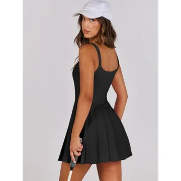 Stylish ANRABESS Summer Mini Dress for Active Women