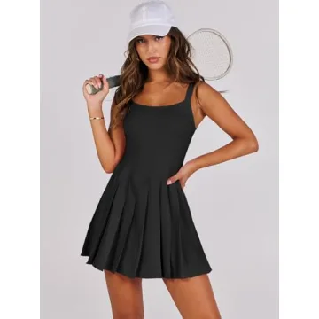 Stylish ANRABESS Summer Mini Dress for Active Women