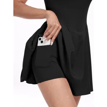 Stylish ANRABESS Summer Mini Dress for Active Women