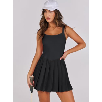 Stylish ANRABESS Summer Mini Dress for Active Women