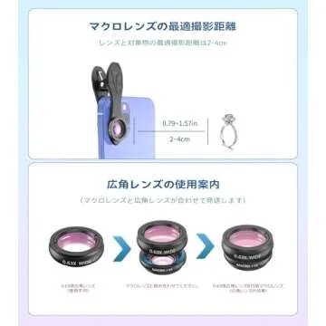 APEXEL Phone Photography Kit Flexible Phone Tripod, 4 in 1 Lens Set,18X Telephoto Lens, Fisheye, Macro & Wide Angle Lens for iPhone 12/11//XS Max/XR/XS/X 8 7 Plus Samsung OnePlus