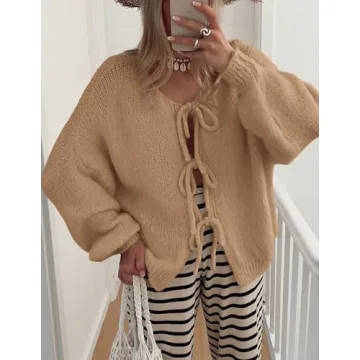 PRETTYGARDEN Women's Chunky Knit Cardigan Fall Winter Coats