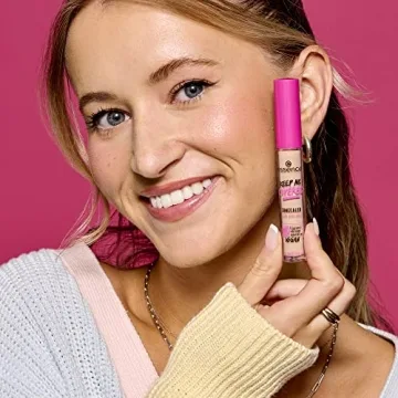 essence | Keep Me Covered Concealer (40 | Shell)| Lightweight, Non-Comedogenic, Buildable Coverage | Vegan, Cruelty Free & Paraben Free