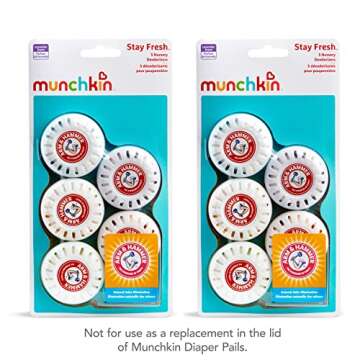 Munchkin® Arm & Hammer Nursery Fresheners, Assorted Scents of Lavender or Citrus, 10 Count
