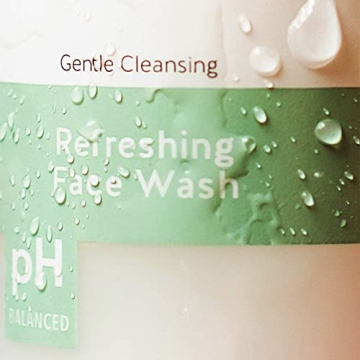 Alpha Skin Care Refreshing Face Wash | Anti-Aging Formula | Citric Alpha Hydroxy Acid (AHA) | Gently Cleanses, Purifies, Tones & Restores Ideal PH | For All Skin Types | 6 Fl Oz