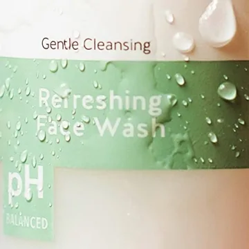 Alpha Skin Care Refreshing Face Wash | Anti-Aging Formula | Citric Alpha Hydroxy Acid (AHA) | Gently Cleanses, Purifies, Tones & Restores Ideal PH | For All Skin Types | 6 Fl Oz