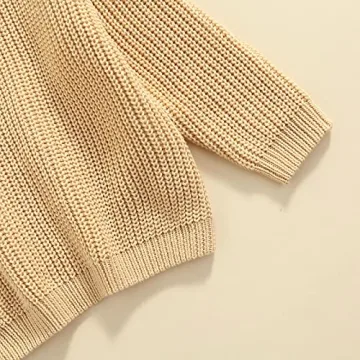 Stylish Unisex Toddler Knitted Sweater for All Occasions