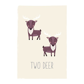 Woodland Counting Cards for Kids - Nature Art Decor Set