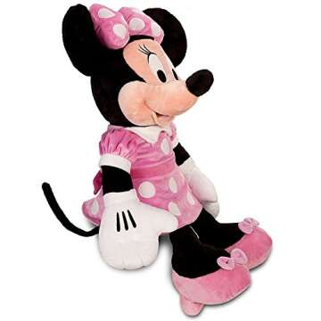 Disney Store Large/Jumbo 27 Minnie Mouse Plush Toy Stuffed Character Doll
