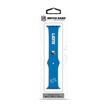 SOAR NFL 42mm Apple Watch Band for Detroit Lions Enthusiasts