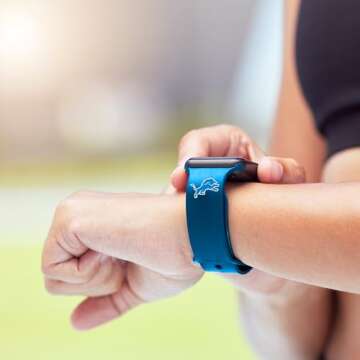 SOAR NFL 42mm Apple Watch Band, Detroit Lions