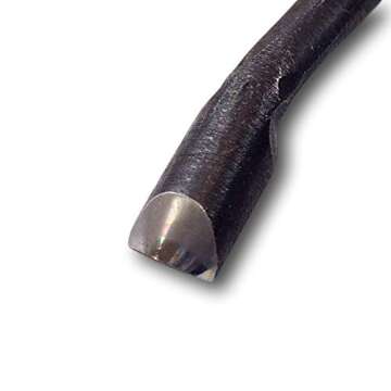 KAKURI Japanese Wood Carving Chisel and Gouge Set 5 Pcs for Woodworking, Made in JAPAN, Professional Heavy Duty Woodcarving Tools, Razor Sharp SHIROGAMI White Steel #2 Blade, Red Oak Wood Handle