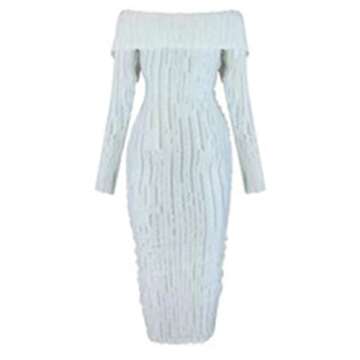 Elegant Women's Off Shoulder Dress 2024 for Parties