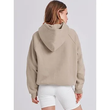 Comfortable ANRABESS Oversized Women Hoodie for Fall