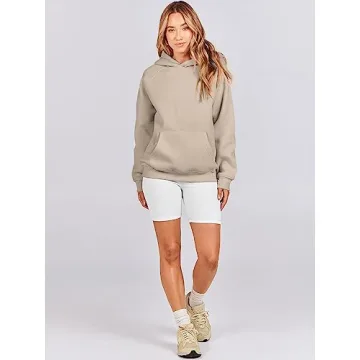 Comfortable ANRABESS Oversized Women Hoodie for Fall
