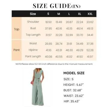 PRETTYGARDEN Woman 2 Piece Pants Sets Spring Fashion Elastic Waist Crop Tops Formal Prom Club Holiday Outfits For Women(Solid Light Green,Large)