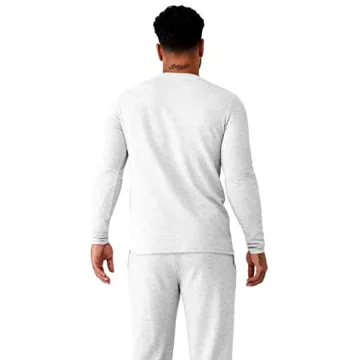 Alo Yoga Men's Micro Waffle Long Sleeve - Stylish & Comfortable