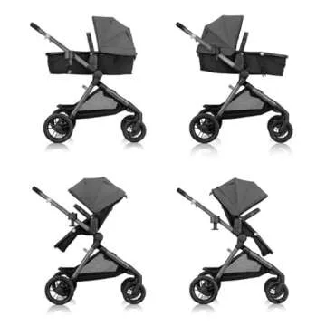 Evenflo Pivot Xpand Modular Stroller Sabino Gray