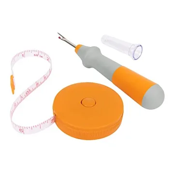 Fiskars Seam Ripper with Measuring Tape Set for Seamless Sewing