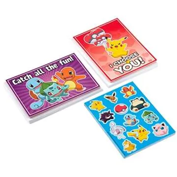 Hallmark Pokémon Valentine’s Day Cards for Kids - 24 Pack