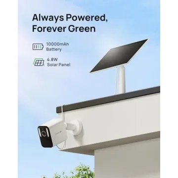 Anona 4K Security Camera with Solar Power and AOV