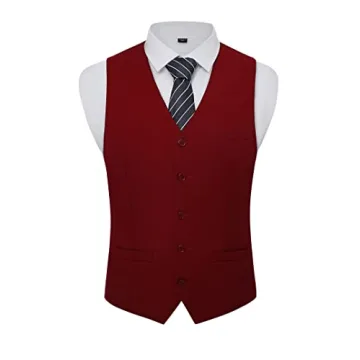 Gatsby Gangster Vest Set with Fedora Hat Accessories