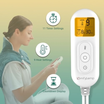 Comfytemp Heating Pad for Neck Shoulders Pain Relief