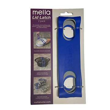 Lid Latch the reusable universal lid securing strap for crockpots, casserole dishes, pots, pans and ...