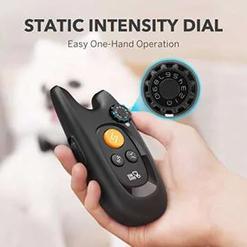 DOG CARE Dog Training Collar with Remote - Rechargeable Training Collar for Small Medium Large Dogs with Beep, Vibration, and Shock Training Modes, Rainproof E-Collar with Security Lock