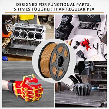 SUNLU PLA Plus Filament – 1KG Premium Quality 3D Printing