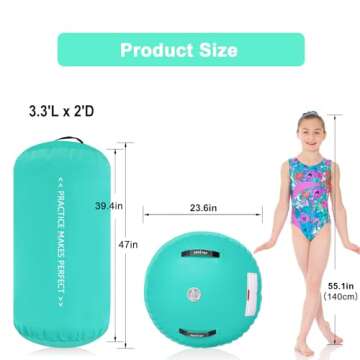 VOFiTNY Gymnastics Air Roller for Safe Tumbling Training