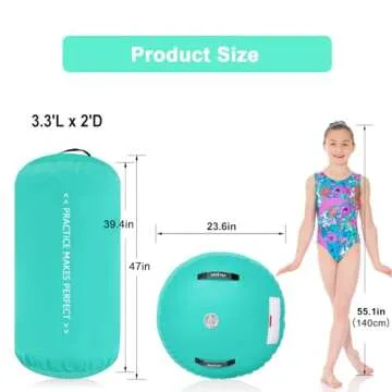 VOFiTNY Gymnastics Air Roller for Safe Tumbling Training