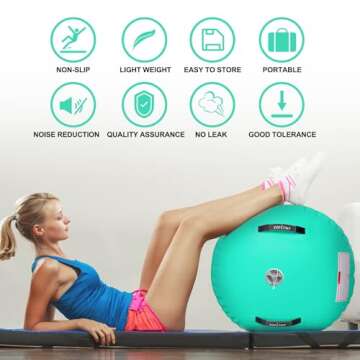 VOFiTNY Gymnastics Air Roller for Safe Tumbling Training