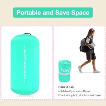 VOFiTNY Gymnastics Air Roller for Safe Tumbling Training
