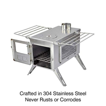 Winnerwell Nomad View Large Tent Stove for Camping