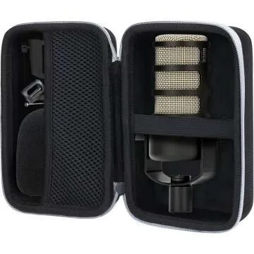 co2CREA Hard Case for Rode PodMic Microphone