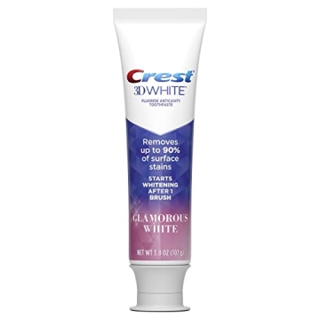 Crest 3D Glamorous White Toothpaste - Pack of 4