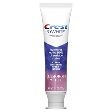 Crest 3D Glamorous White Toothpaste - Pack of 4