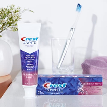 Crest 3D Glamorous White Toothpaste - Pack of 4