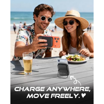 MagSafe-Compatible Portable Charger 10000mAh with Stand